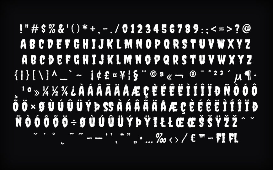 Creepster Font