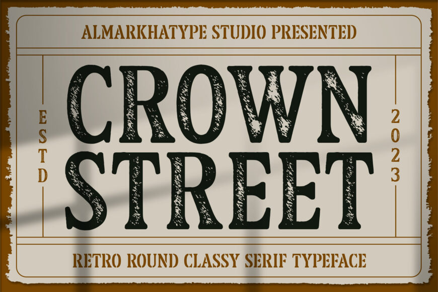 Crown Street Font Family