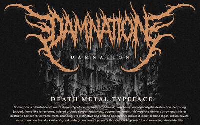 Damnation Font