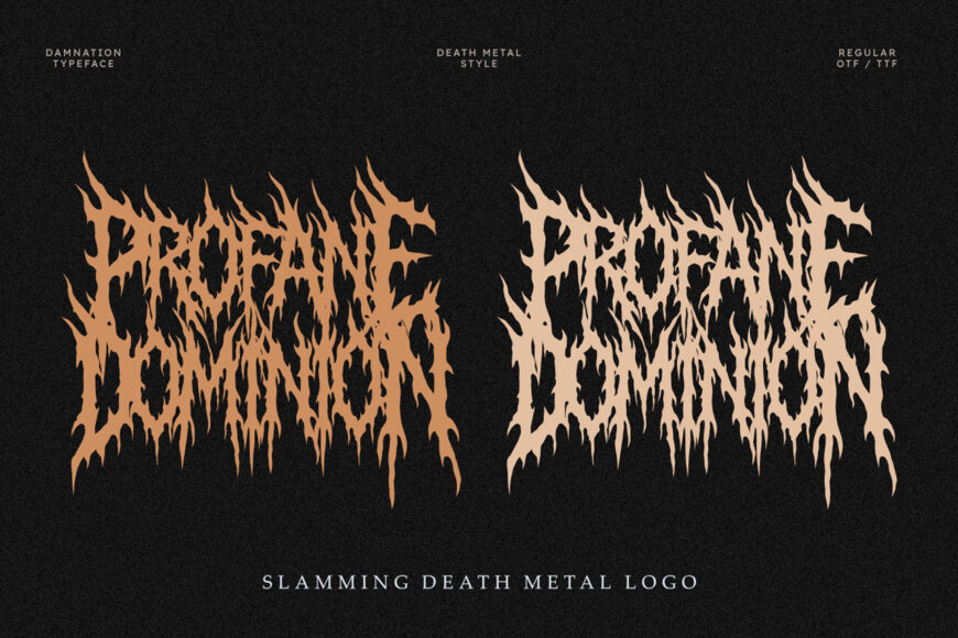 Damnation Font