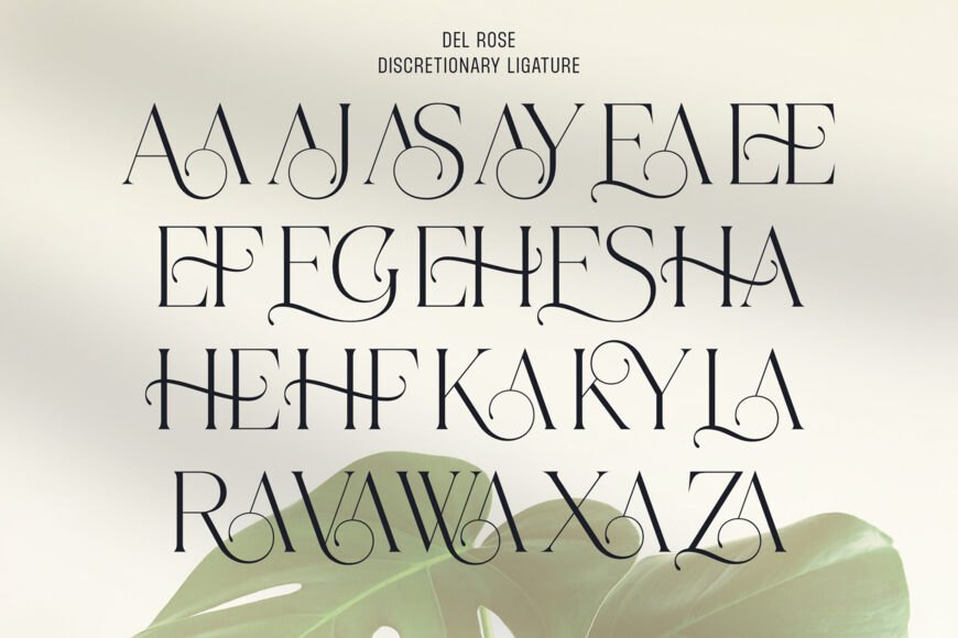 Del Rose Font