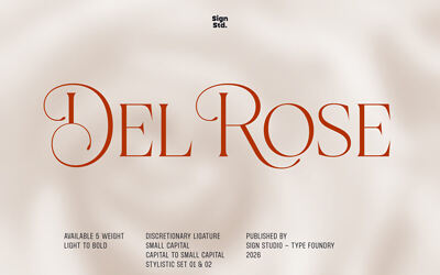 Del Rose Font