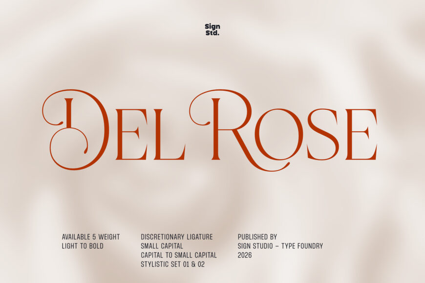 Del Rose Font