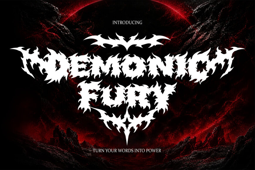 Demonic Fury Font