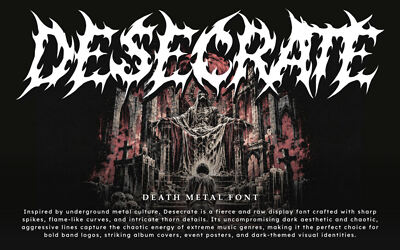 Desecrate Font