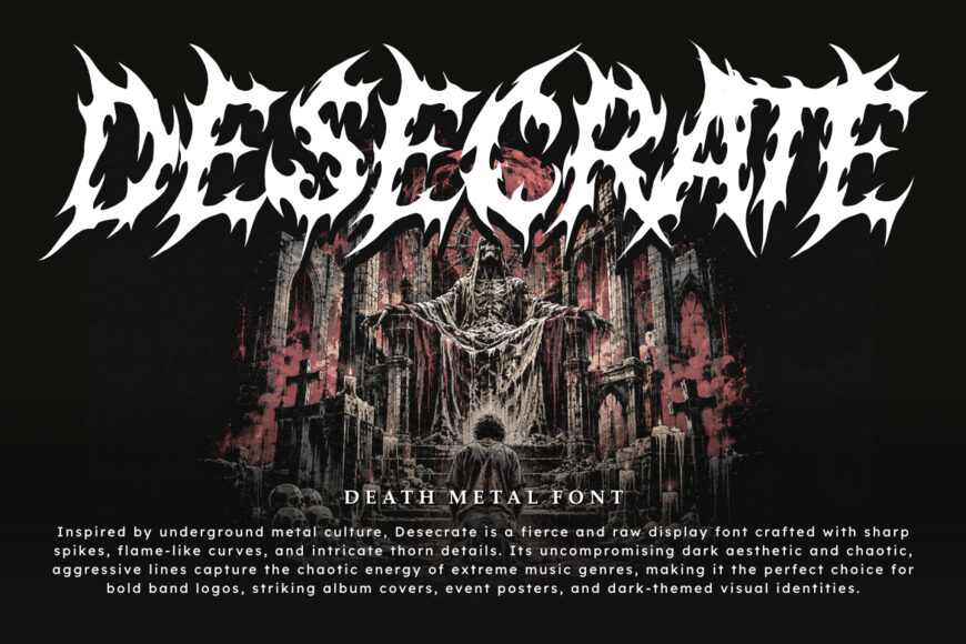 Desecrate Font