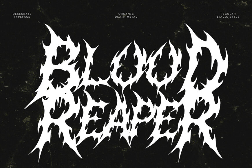 Desecrate Font