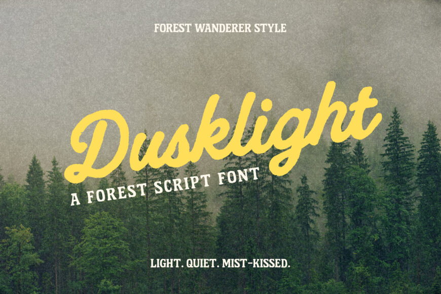 Dusklight Font