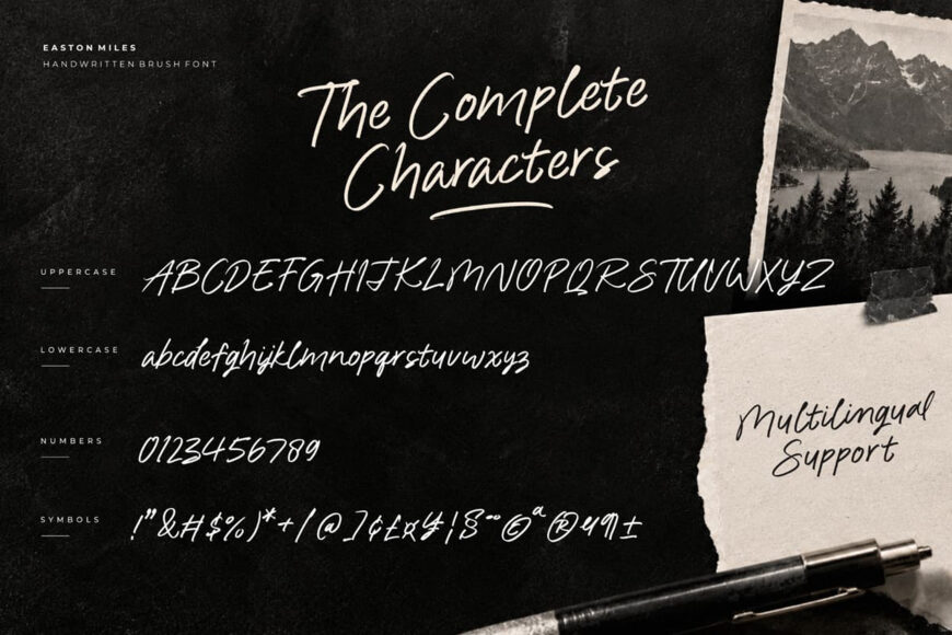 Easton Miles Font