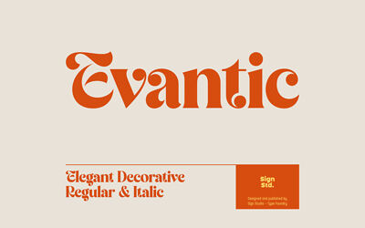Evantic Font