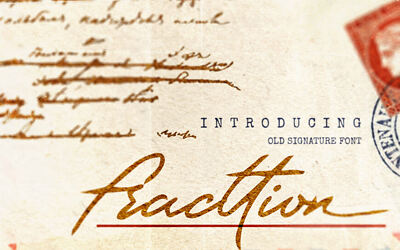 Fracttion Font