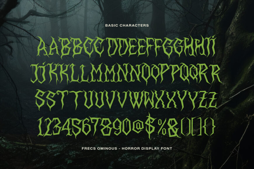 Frecs Ominous Font