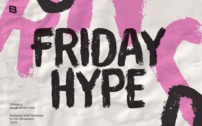 Friday Hype Font