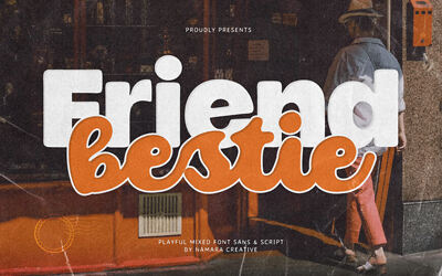 Friend Bestie Font
