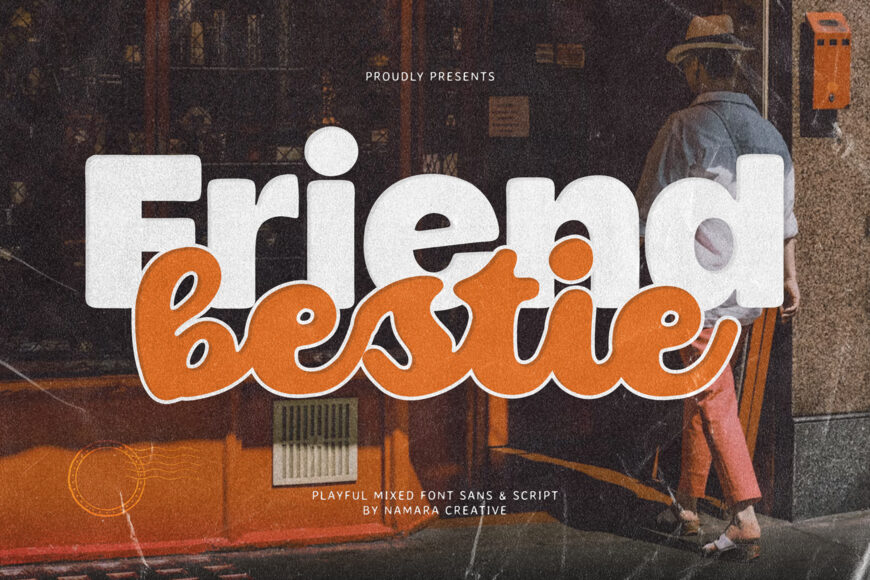 Friend Bestie Font