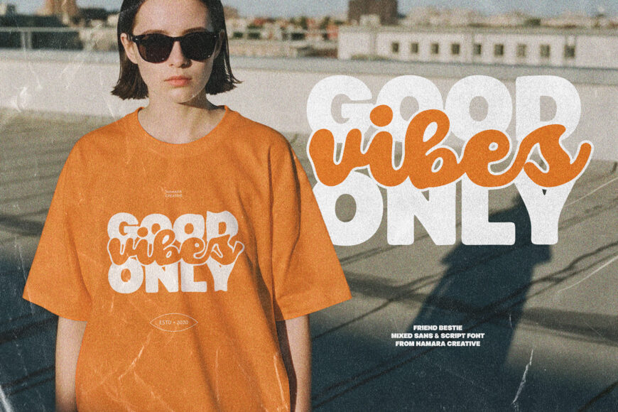 Friend Bestie Font