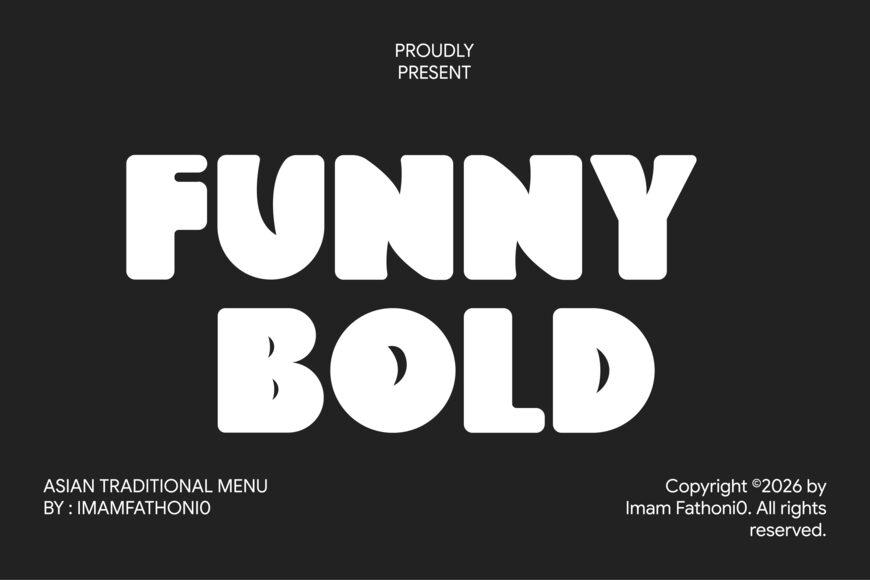 Funny Bold Comic Font