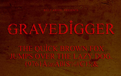 Gravedigger Font
