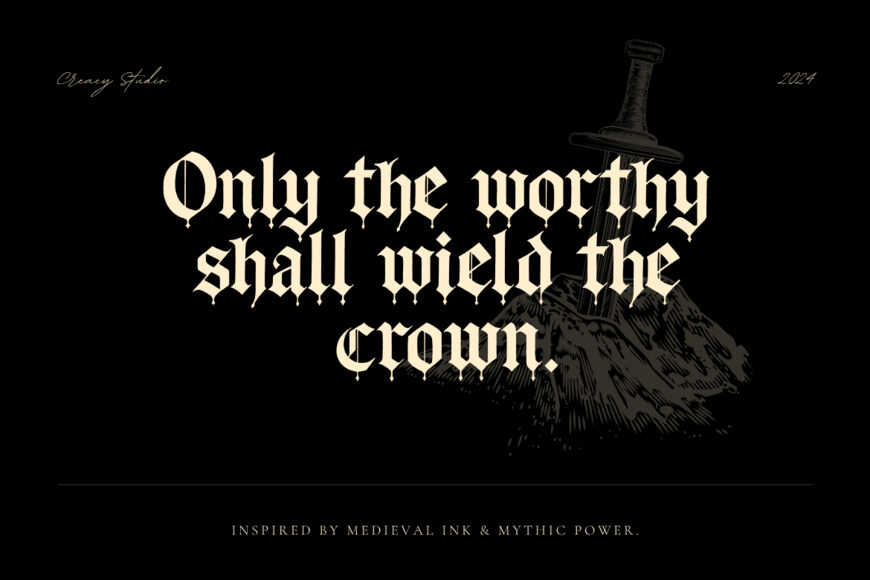 Grimoire Noire Font