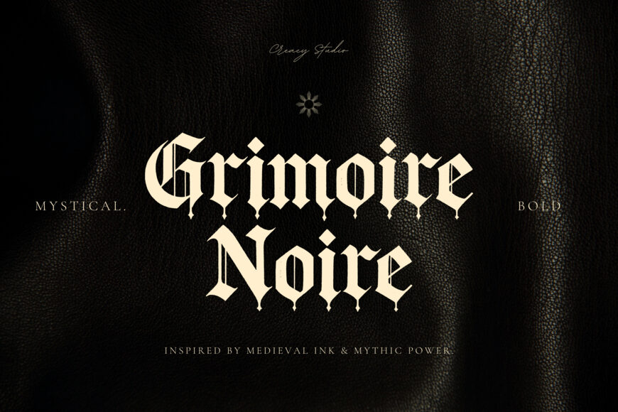 Grimoire Noire Font
