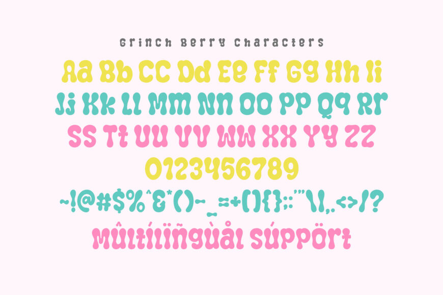 Grinch Berry Font
