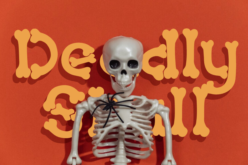 Halloween Bones Font