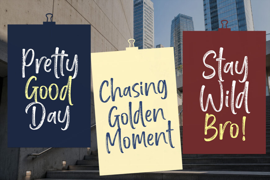 Handicate Brush Font