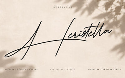 Heristella Font