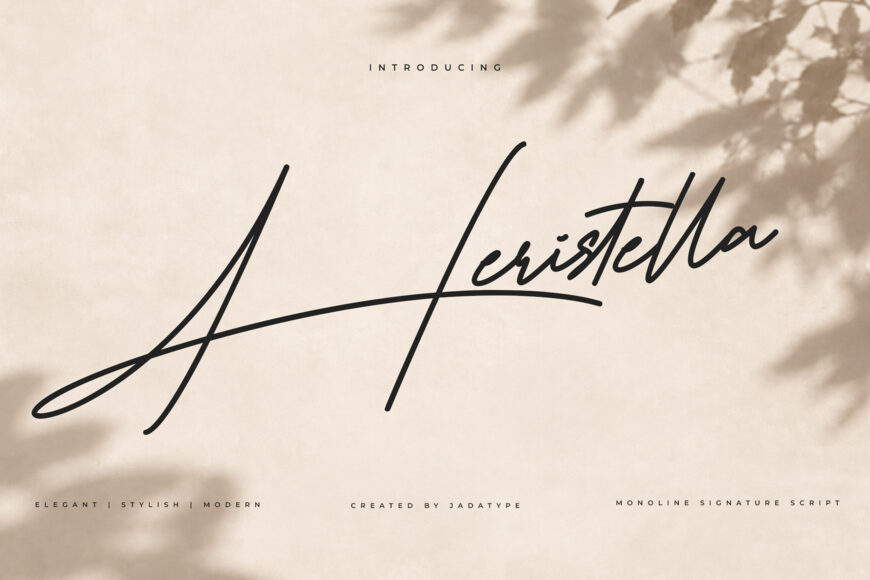 Heristella Font