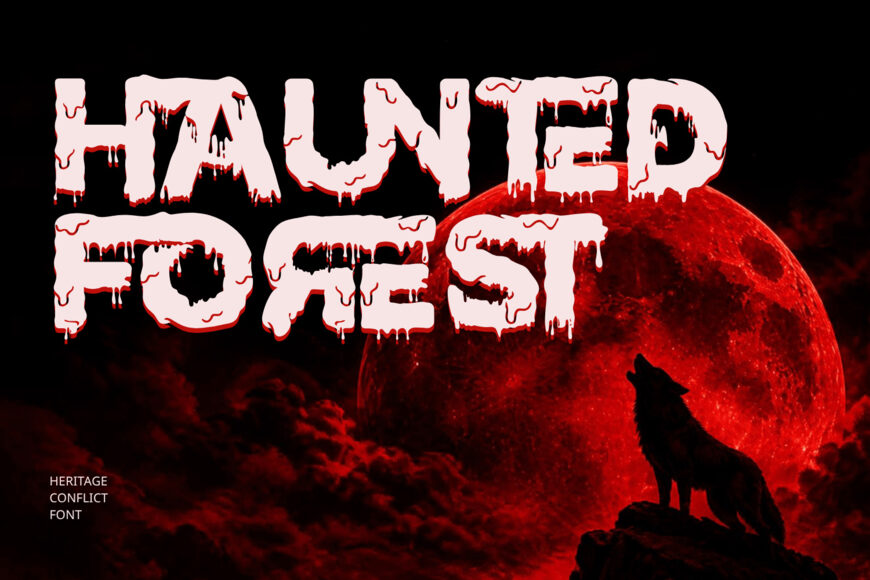 Heritage Conflict Font