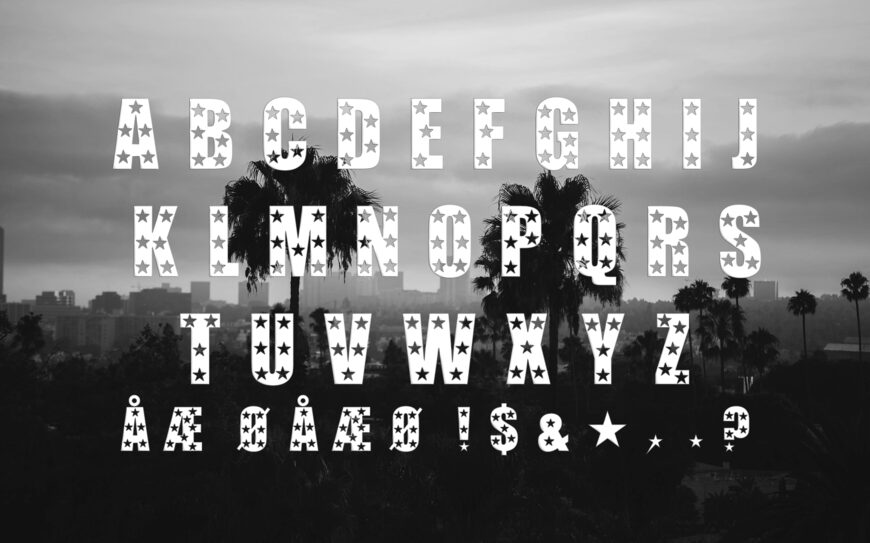 Hollywood Font