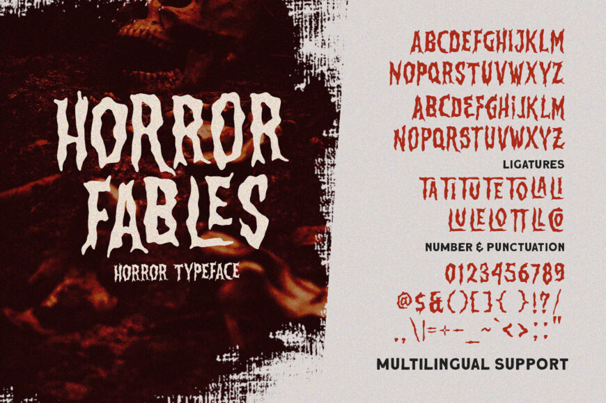 Horror Fables Font