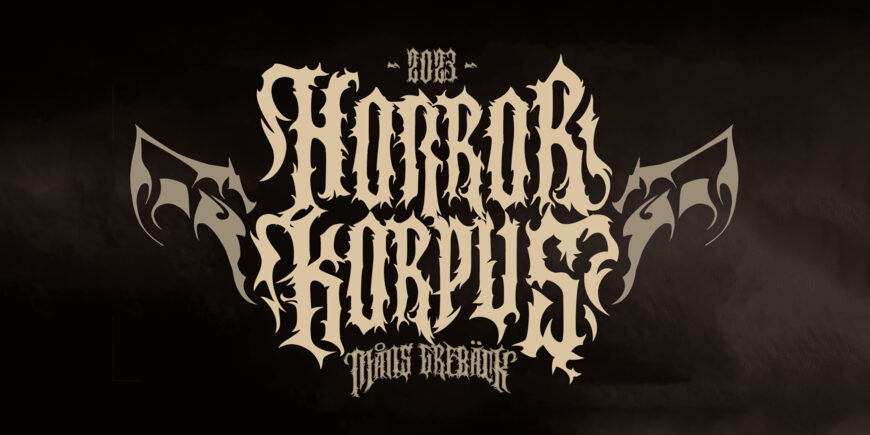 Horror Korpus Font