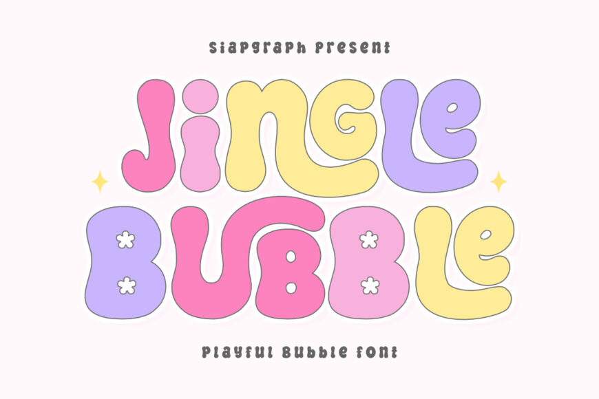 Jingle Bubble Font