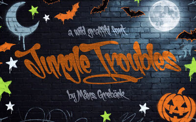 Jungle Troubles Font