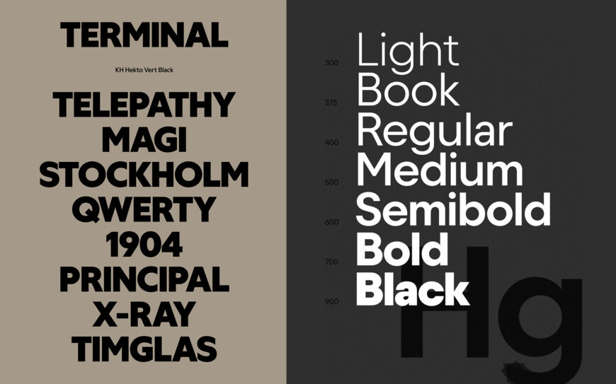 KH Hekto Font Family