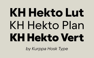 KH Hekto Font Family