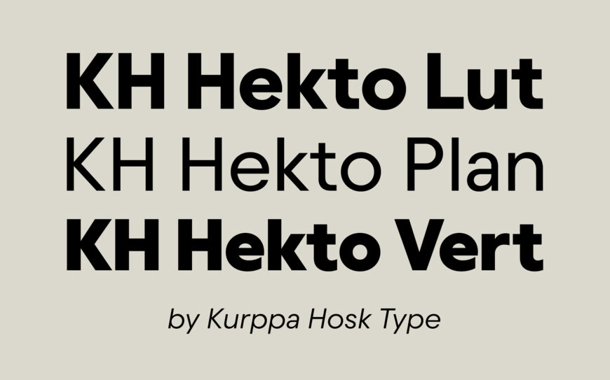 KH Hekto Font Family