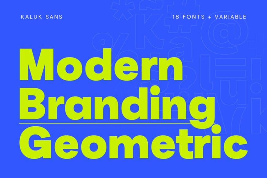 Kaluk Sans Font Family