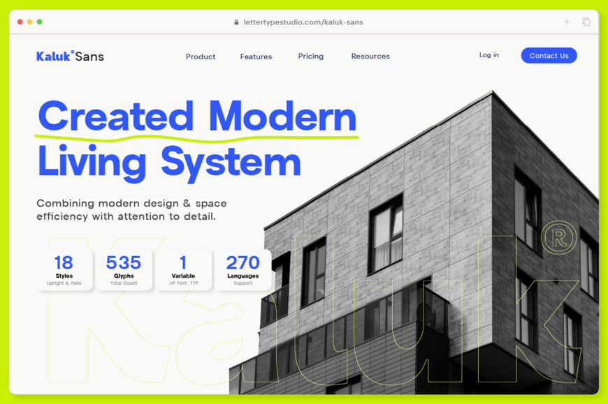 Kaluk Sans Font Family