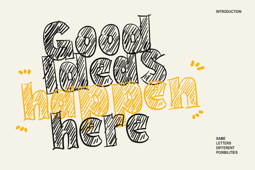 Krayola Sketch Font