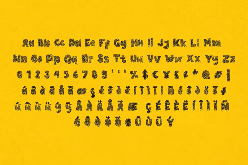 Krayola Sketch Font