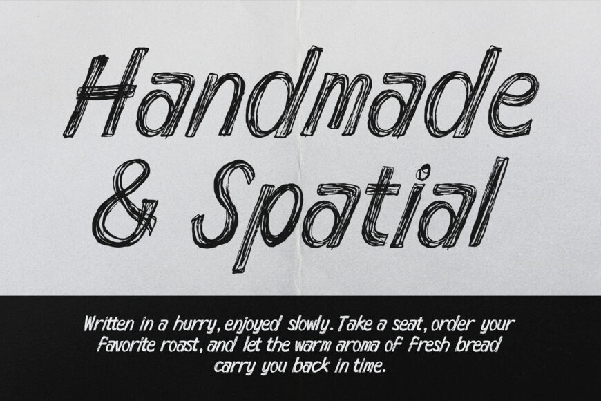 Looks Scratchy Font