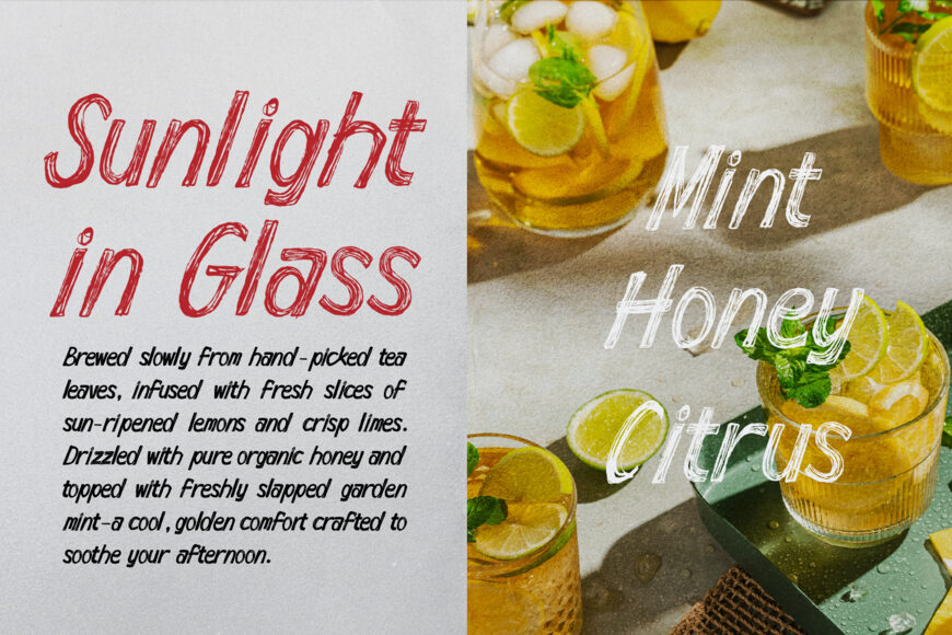 Looks Scratchy Font