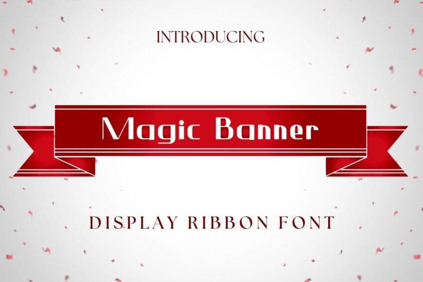 Magic Banner Font