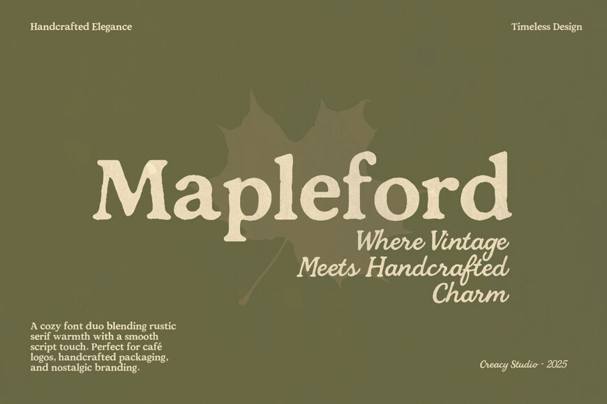 Mapleford Font Duo
