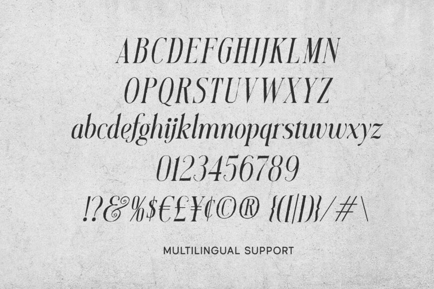 Mirellow White Font