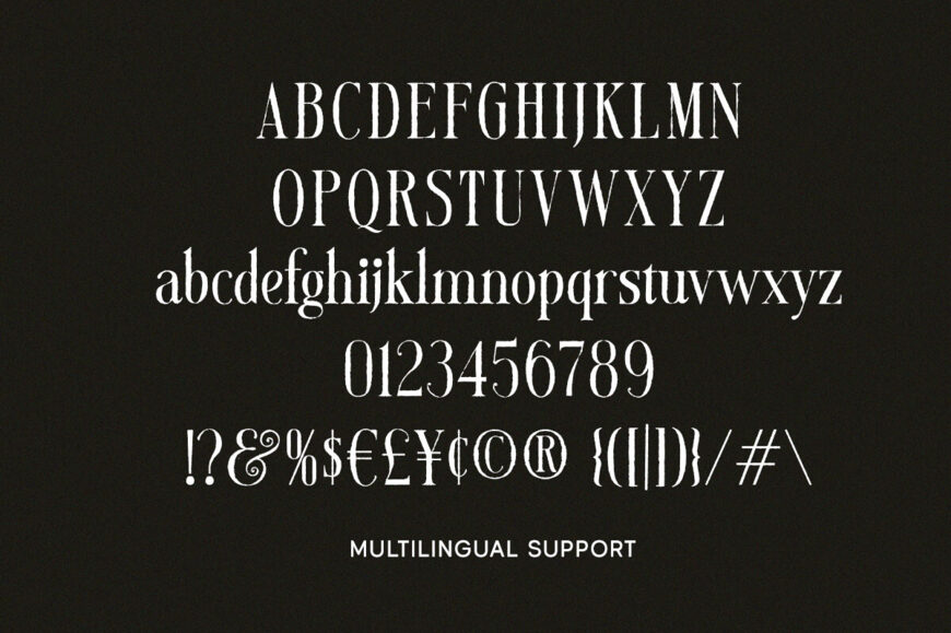 Mirellow White Font