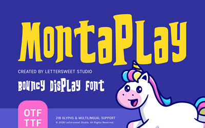Montaplay Font