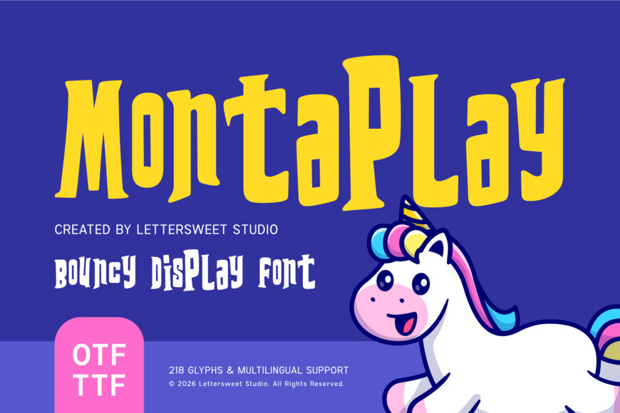 Montaplay Font